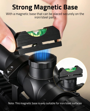 EZshoot Level Quick-release Scope Leveling Kit, magnetic cbase iron/steelparts