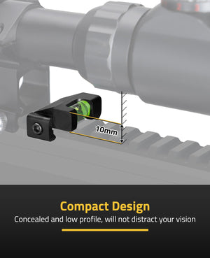 EZshoot Scope Leveling Kit Anti-Cant Scope Bubble Level Improves Accuracy