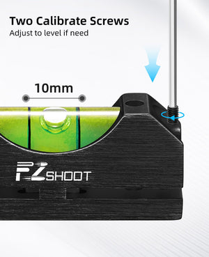 EZshoot Scope Leveling Kit with Two Calibrate Screws for High Precise Shooting