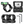 EZSHOOT 30mm Scope Level Rings 1in Height Picatinny Mount