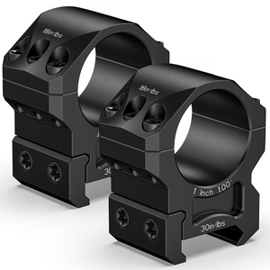 EZshoot Mount 1 inch Scope Rings, inch /lbs 1inch x 1.00inch