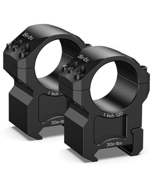 EZshoot Mount 1 inch Scope Rings, /lbs /bs /lb 1inch x 1.20inch