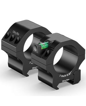 EZshoot Precision High Profile Scope Mount, /l /lbs Low