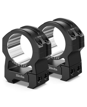 EZshoot 7075 Aluminum 30mm Scope Rings, /lbs /lbs High