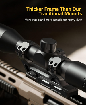 EZshoot Cantilever Scope Mount, than our traditional mounts 1 Inch