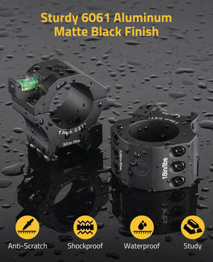 EZshoot Profile Scope Mount, anti-scratch shockproof waterproof Low