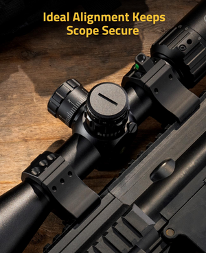 EZshoot Precision High Profile Scope Mount, ideal alignment keeps scope secure