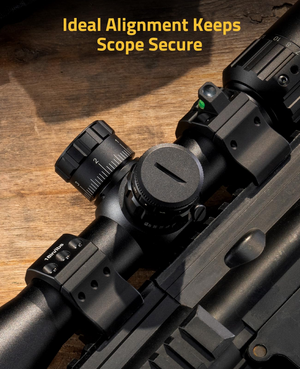 EZshoot Precision High Profile Scope Mount, ideal alignment keeps scope secure Low