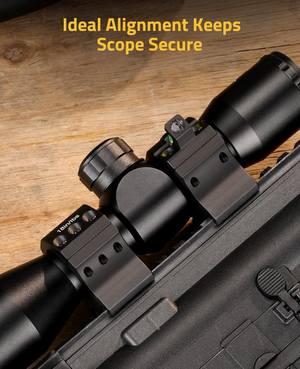 EZshoot Precision High Profile Scope Mount, ideal alignment keeps scope secure Low