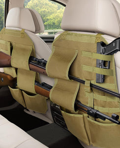 EZshoot Seatback Gun Rack Foldable Car Accessories Organizer Gun Holder