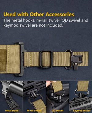 EZshoot Shotgun Sling with Shell Holder Holds 15 Shells for 12 Gauge for Outdoors