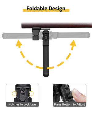 EZshoot Sling Stud Bipod Tilting Sling Swivel Bipod Lightweight High-Strength