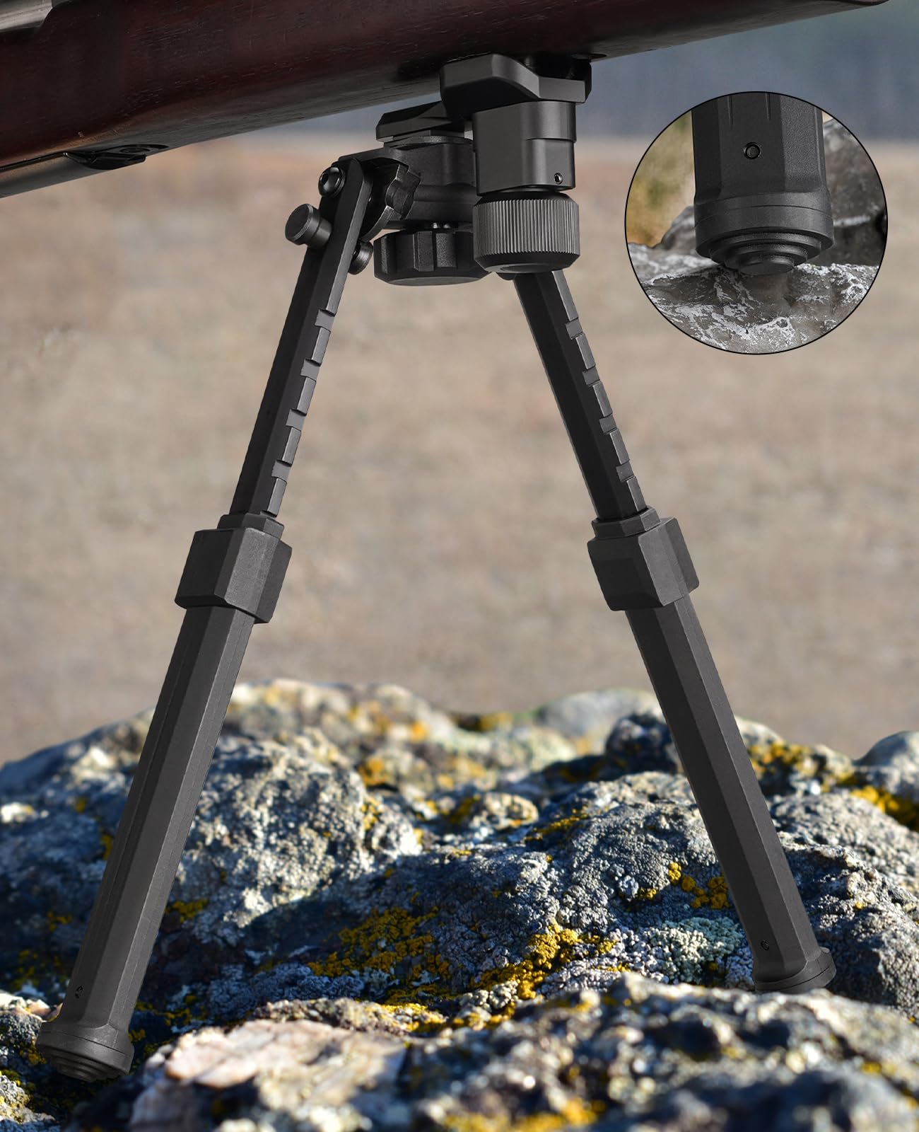 EZshoot Sling Stud Bipod Tilting Sling Swivel Bipod Lightweight High-Strength