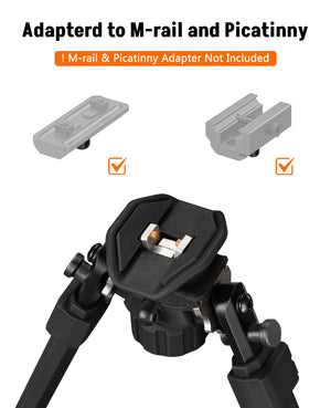 EZshoot Stable and Rifle Bipod Adapted to M-rail and Picatinny