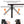 EZshoot Foldable Rifle Bipod with 5 Notches to Secure Legs