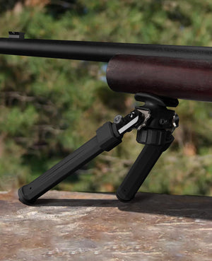 EZshoot Foldable and Adjustable Rifle Bipod for Shooting Stability