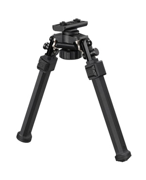 EZshoot Tactical Bipod with Swivel Tilt Sturdy - Compatible with M-rail - Black Color