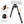 EZshoot Adjustable Rifle Bipod with Anti-Slip Rubber Threaded Feet
