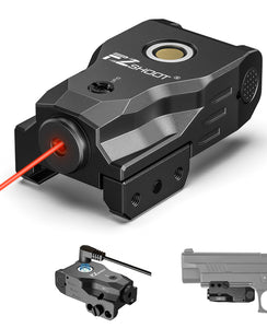 EZshoot Tactical Laser Sight Red Gun Laser with Picatinny Rail