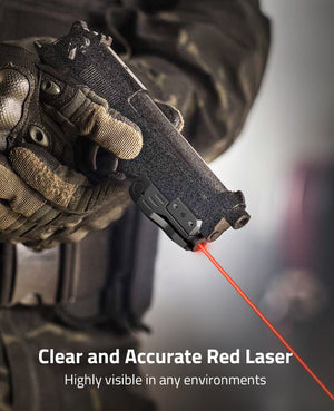 Accurate Red Laser Sight for Pistols