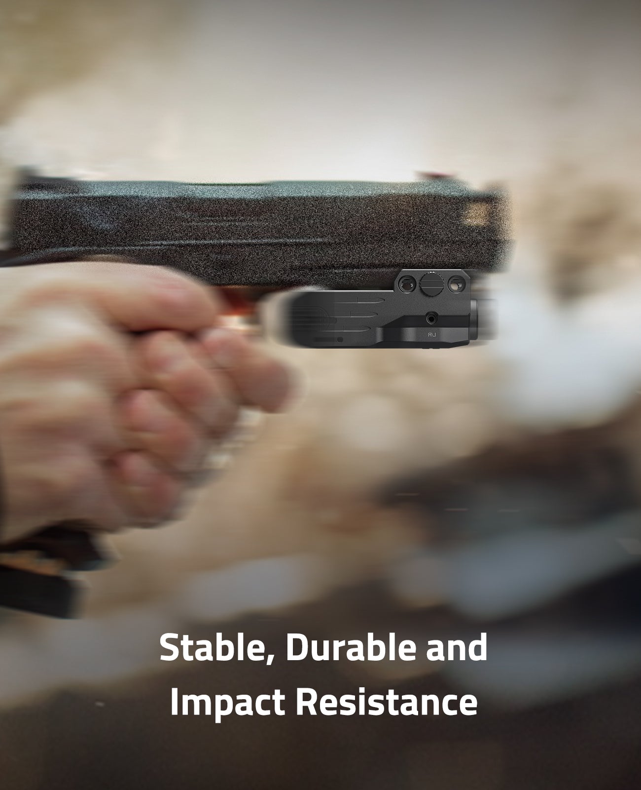 Stable and Durable Gun Laser with Picatinny Rail Mount