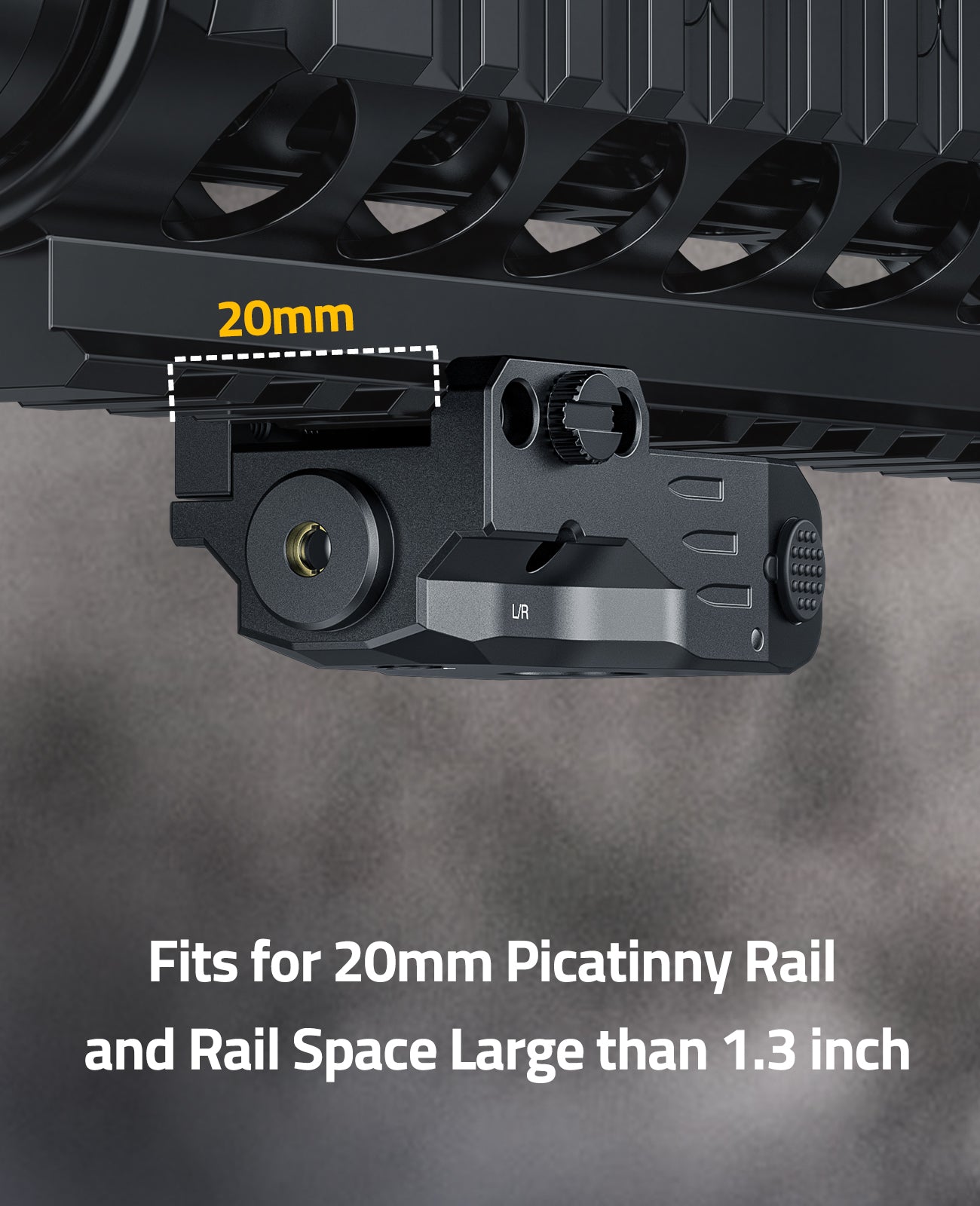 Lightweight Laser Sight Fits for 20mm Picatinny Rail Mount