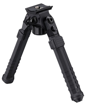 EZshoot Tactical Rifle Bipod Designed to Mount to Sling Swivel Stud - Black Color