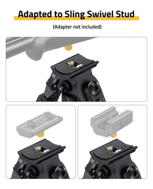 EZshoot Best Bipod Adapted to Sling Swivel Stud