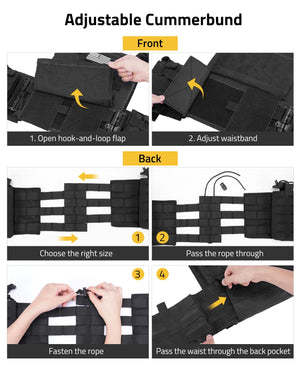 EZshoot Vest with Quick Release, Adjustable Size, Breathable Outdoor