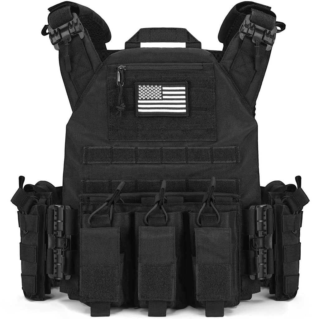 EZshoot Tactical Vest with Quick Release, Adjustable Size, Breathable Outdoor