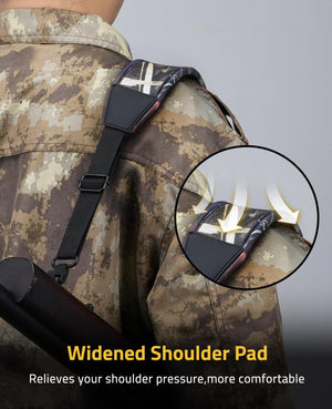 EZshoot Two Point Sling Rifle Sling with Wide Neoprene Padded for Outdoors