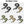 EZshoot Two Points Sling with Length Adjuster Metal Hook 2 Pack