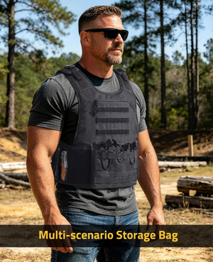 EZshoot sports vest, multi-scenario storage bag