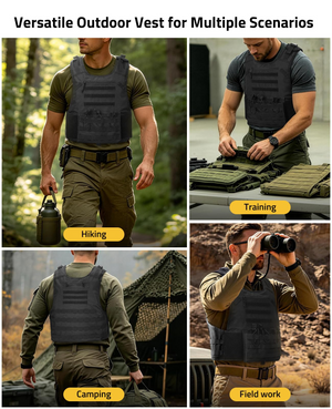 EZshoot sports vest, versatile outdoor vest for multiple scenarios