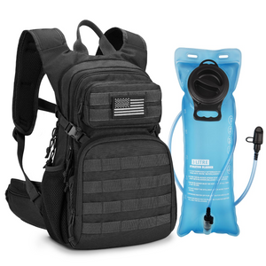 hydration bladder cleanthoroughlyaftereachusa – EZshoot Hiking Hydration Pack 22L (black)