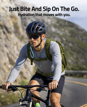 hydration that moves with you – EZshoot Hiking Water Backpack (green)