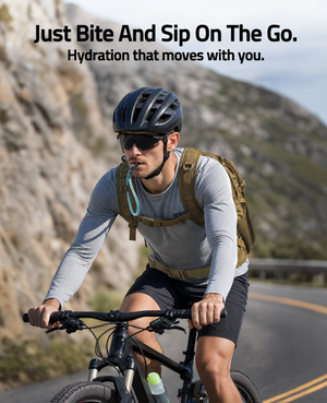 hydration that moves with you – EZshoot Hiking Water Backpack (khaki)