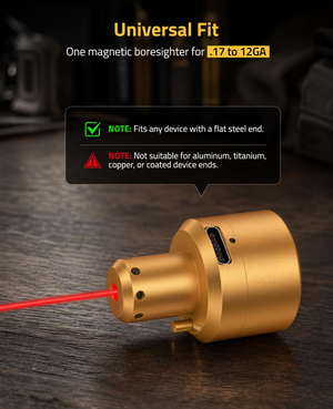 note:fits any devicewith a flat steel end – EZshoot Sight Laser (650nm Red laser)