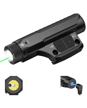 o – EZshoot 2600 Lumens Rifle Light (light with green beam)