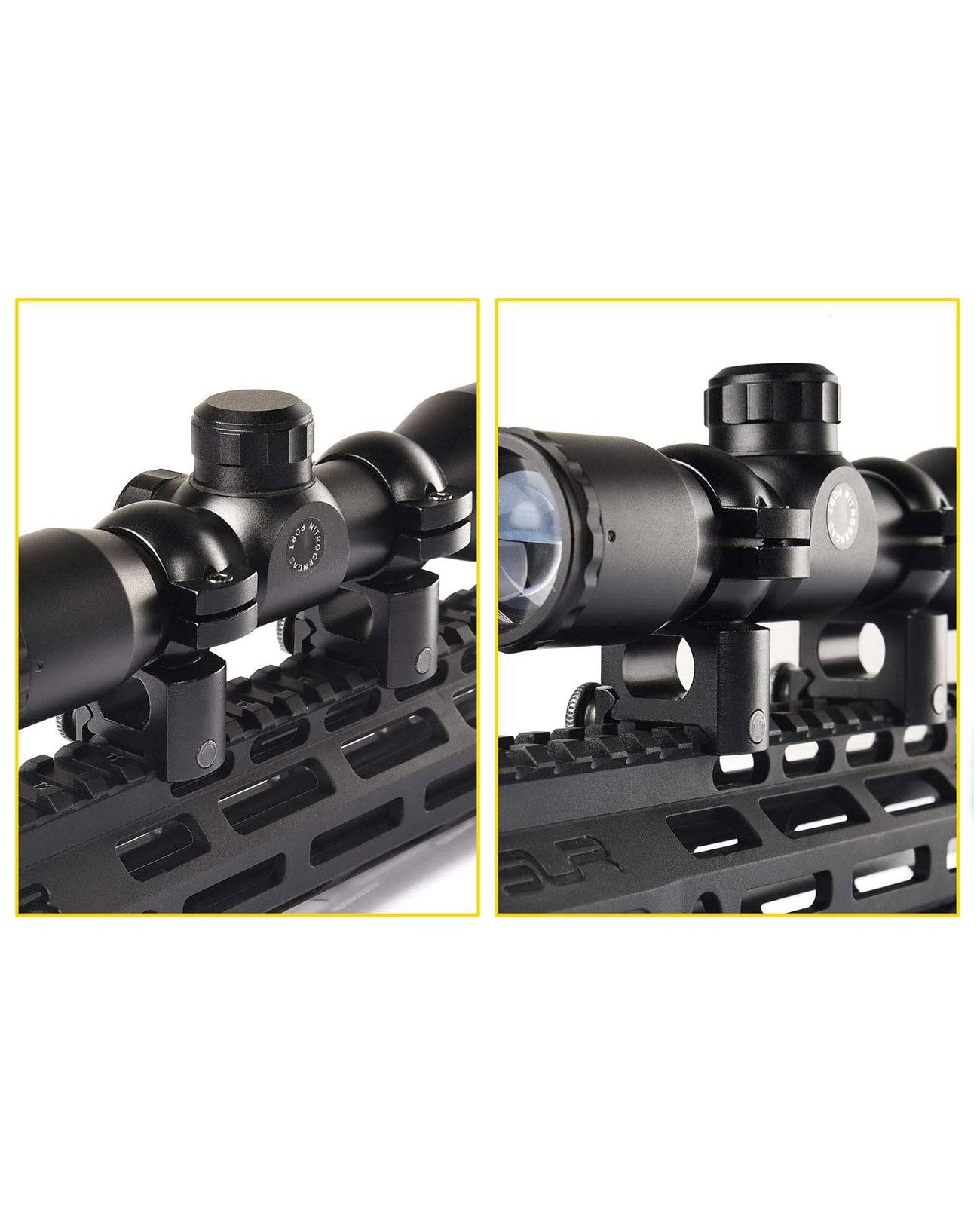 Portable and Lightweifhe Scope Rings for Scopes