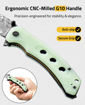 precision-engineered for stability & elegance anti-slip secure grip – EZshoot 26 Blade (natural)