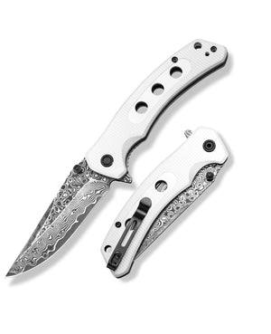 q – EZshoot Natural Folding Knife (white)