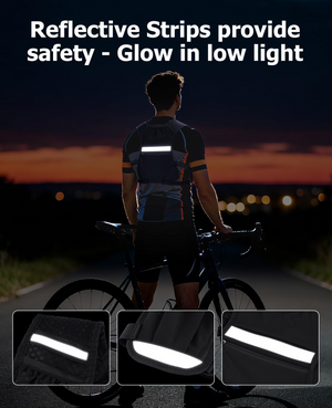 reflective strips provide safety - glow in low light – EZshoot vest