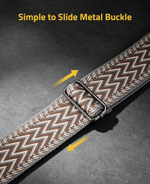 simple to slide metal buckle – EZshoot Two Point Sling (mixed brown)