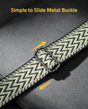 simple to slide metal buckle – EZshoot Two Point Sling (mixed green)